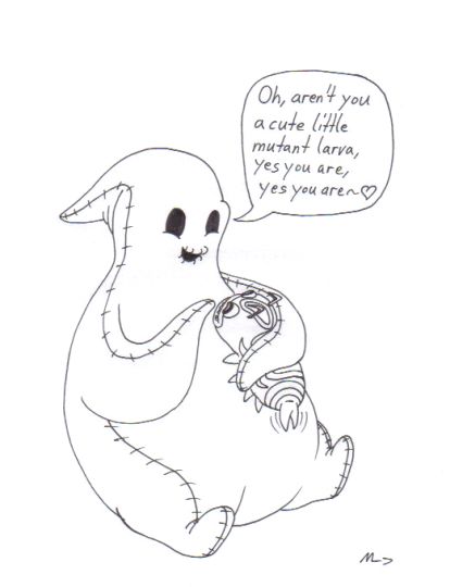 Oogie Boogie Coloring Page 15
