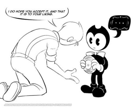 Bendy And The Ink Machine Coloring Pages 10