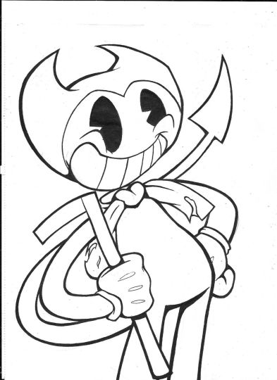 Bendy And The Ink Machine Coloring Pages 18