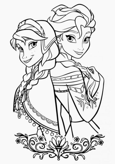 Disney Princess Christmas Coloring Pages - Part 7