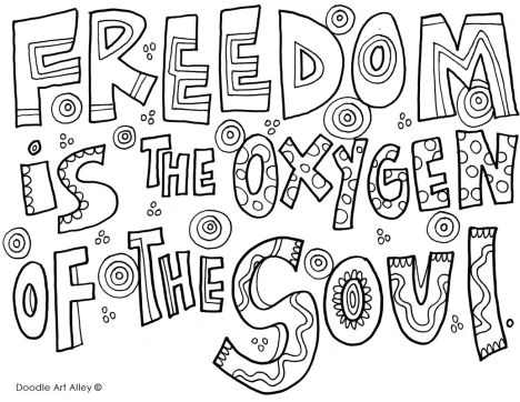 Doodle Coloring Pages Quotes 72