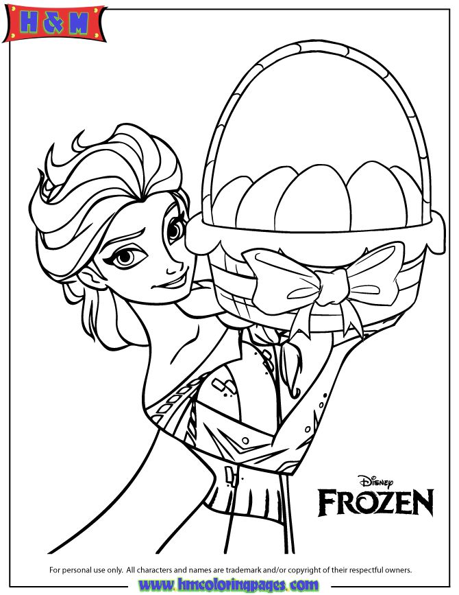 Easter Basket Coloring Pages 38