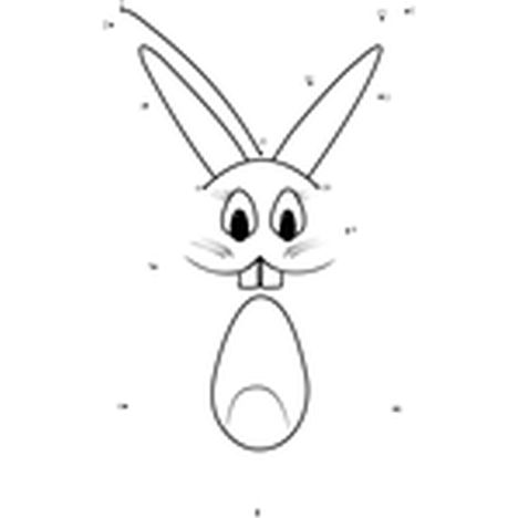 Easter Bunny Dot To Dot 3