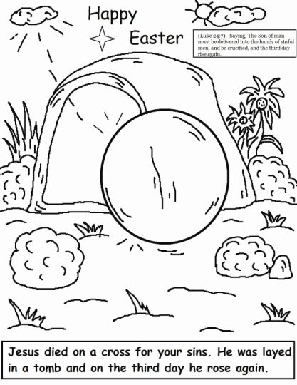 He Is Risen Coloring Page 21