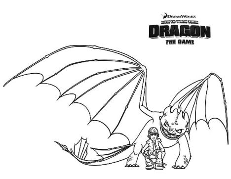 How To Train Your Dragon Coloring Pages Monstrous Nightmare Part 3