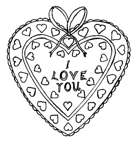 I Love You Coloring Pages For Teenagers Printable 38