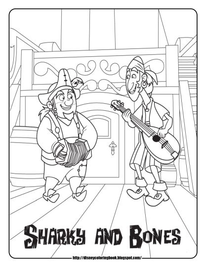 Jake And The Neverland Pirates Coloring Pages 10