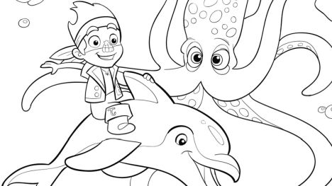 Jake And The Neverland Pirates Coloring Pages 25