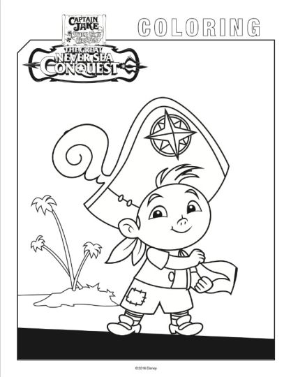 Jake And The Neverland Pirates Coloring Pages 33