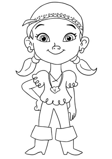 Jake And The Neverland Pirates Coloring Pages 42