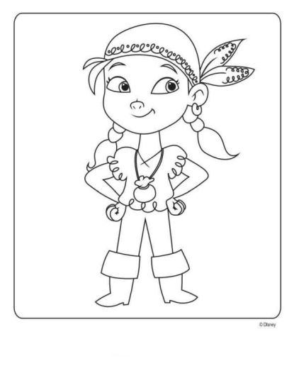 Jake And The Neverland Pirates Coloring Pages 45