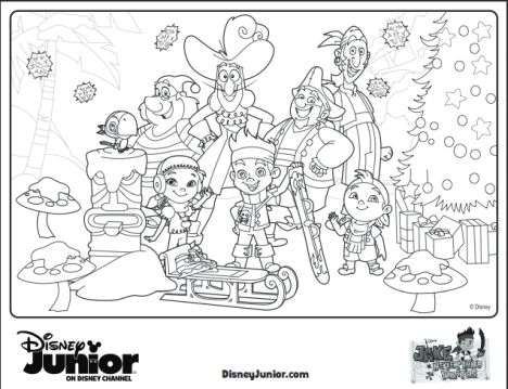 Jake And The Neverland Pirates Coloring Pages 49