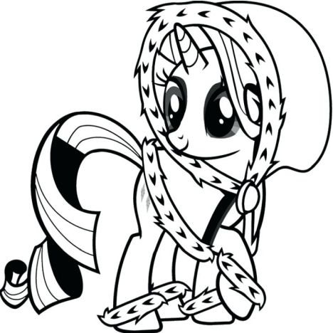 My Little Pony Coloring Pages Princess Celestia 10