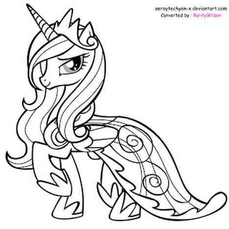 My Little Pony Coloring Pages Princess Celestia 52