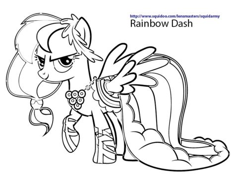 My Little Pony Coloring Pages Princess Celestia 8
