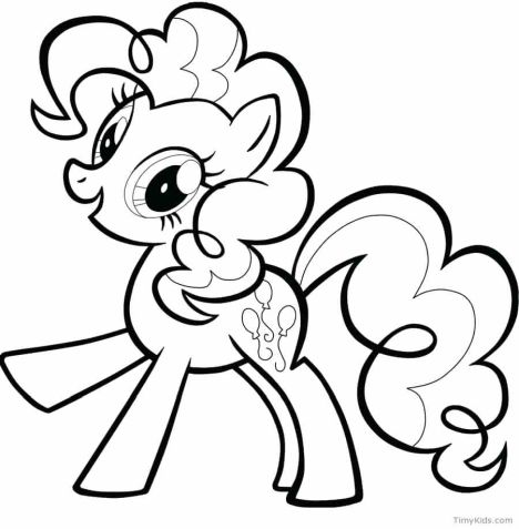 My Little Pony Coloring Pages Rainbow Dash 10