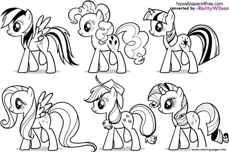 My Little Pony Coloring Pages Rainbow Dash 55