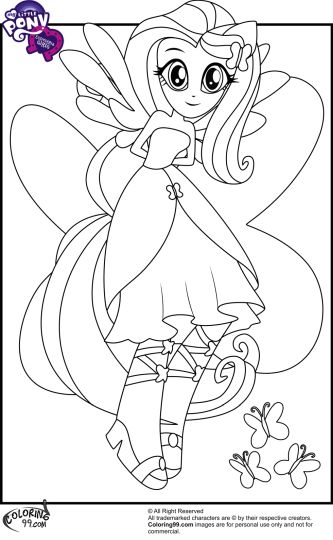 My Little Pony Equestria Girls Coloring Pages Twilight Sparkle 32