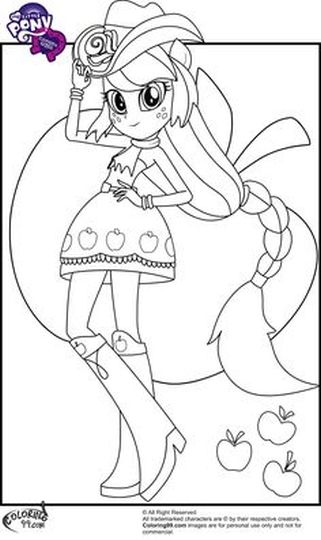 My Little Pony Equestria Girls Coloring Pages Twilight Sparkle 33