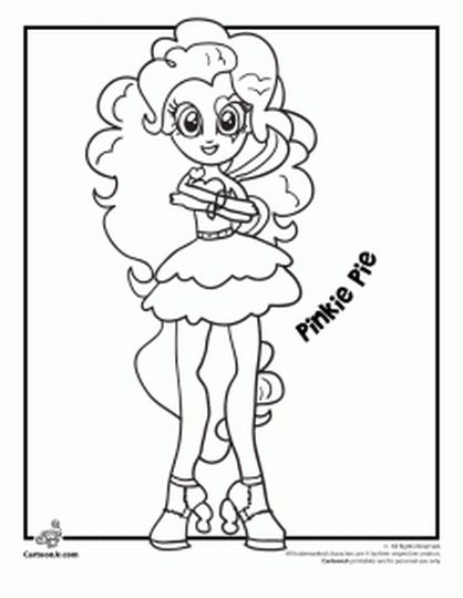 My Little Pony Equestria Girls Coloring Pages Twilight Sparkle 59