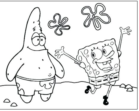 Spongebob Christmas Coloring Pages 51