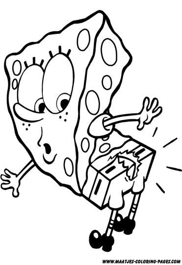 Spongebob Christmas Coloring Pages 68