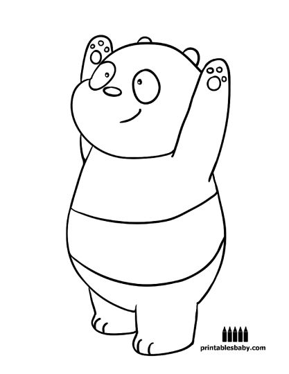 Featured image of post Grizzly We Bare Bears Coloring Pages In grizzly s desperate attempt to acquire more friends the brothers attend meme con to become internet famous