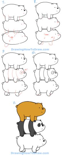 We Bare Bears Coloring Pages 28