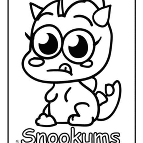 Cute Monster Coloring Pages 58