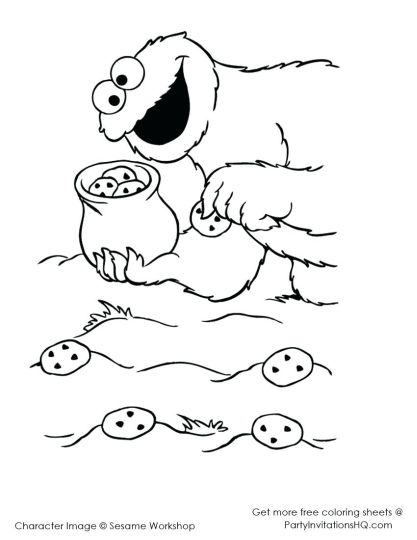 Cute Monster Coloring Pages 63