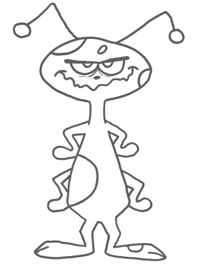 Cute Monster Coloring Pages 69
