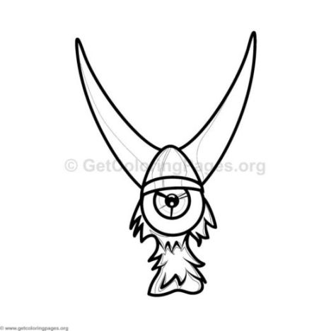 Cute Monster Coloring Pages 80