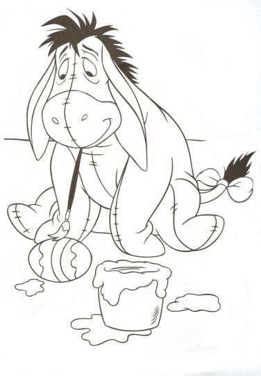 Disney Easter Coloring Pages 14