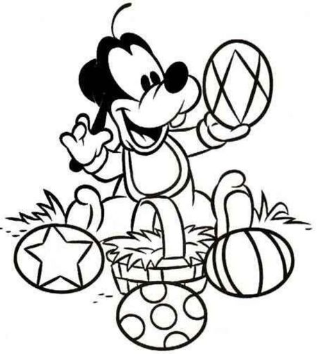 Disney Easter Coloring Pages 21
