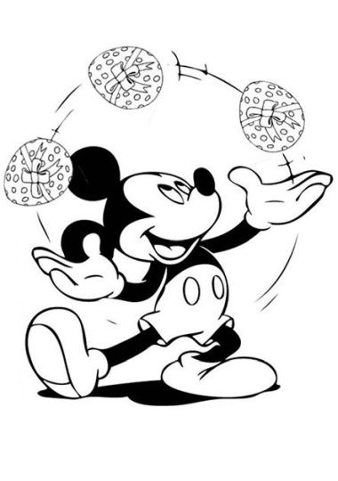 Disney Easter Coloring Pages 22