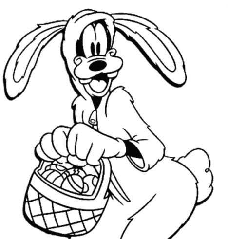 Disney Easter Coloring Pages 25