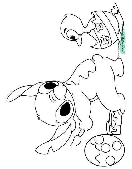 Disney Easter Coloring Pages 37