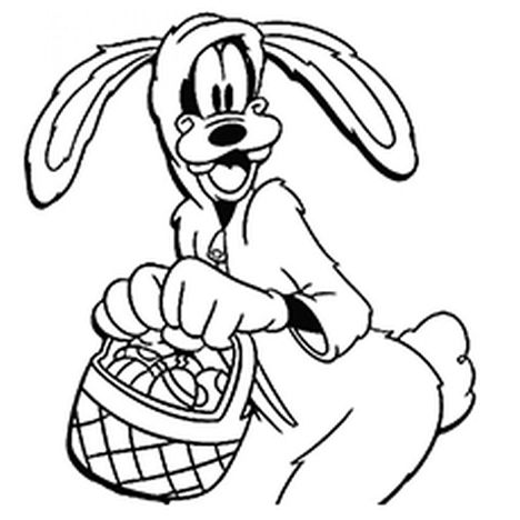 Disney Easter Coloring Pages 38