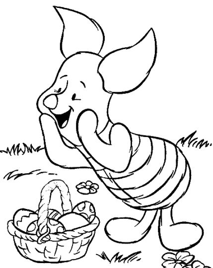 Disney Easter Coloring Pages 41