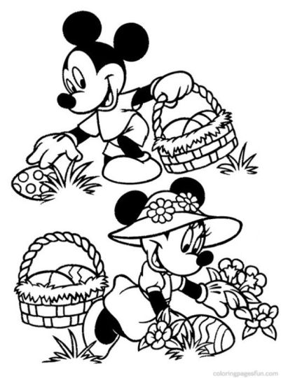 Disney Easter Coloring Pages 48