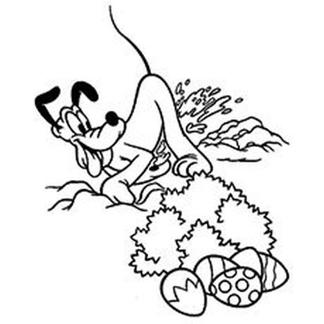 Disney Easter Coloring Pages 54