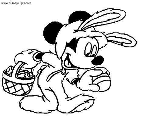Disney Easter Coloring Pages 58