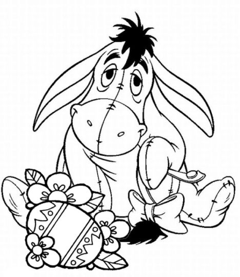 Disney Easter Coloring Pages 60