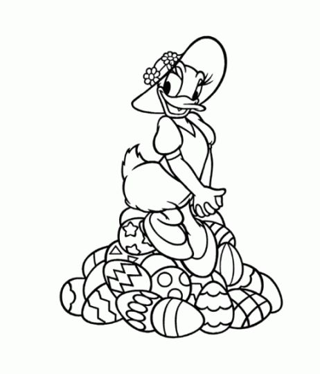 Disney Easter Coloring Pages 63