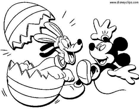 Disney Easter Coloring Pages 69