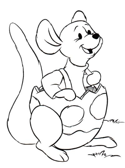 Disney Easter Coloring Pages 70