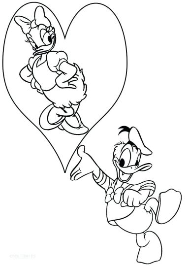Donald Duck Christmas Coloring Pages 39
