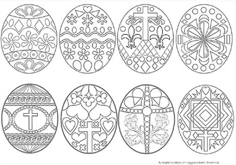 Easter Egg Coloring Pages For Adults 61