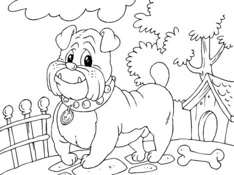 Georgia English Bulldog Coloring Pages 32
