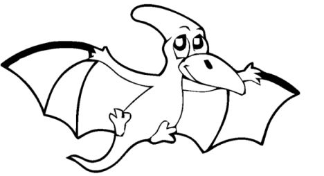 Pterodactyl Colouring Pages 3